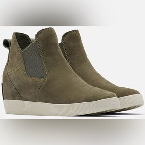 Sorel Olive Ankle Boots